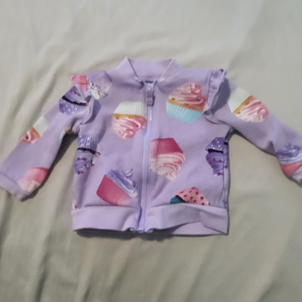Carters baby girl cupcake jacket